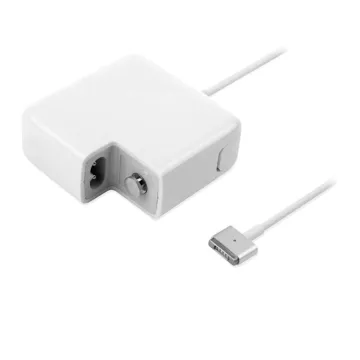 TRAVEL USB-A POWER ADAPTER APPLE MAGSAFE MD506Z/A A1424 4.25A 85W WHITE BULK OR