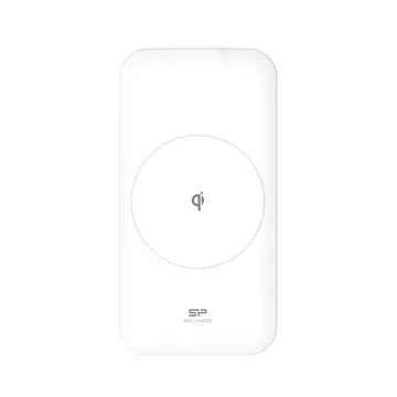 WIRELESS CHARGER SILICON POWER QI210 5W/10W (ANDROID) - 7.5W(IOS) 9V/5V MICRO USB WHITE PACK OR