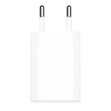 TRAVEL USB-A POWER ADAPTER APPLE IPHONE MGN13ZM/A A2118 1.0A 5W WHITE PACKING OR