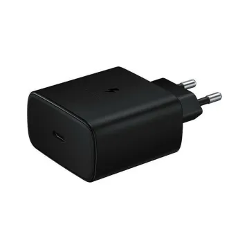 TRAVEL SAMSUNG EP-TA845XBEGWW USB-C 5V 3A/9V 2.77A/20V 2.25A 45W FAST CHARGE+USB DATA USB-C TO USB-C BLACK BULK OR