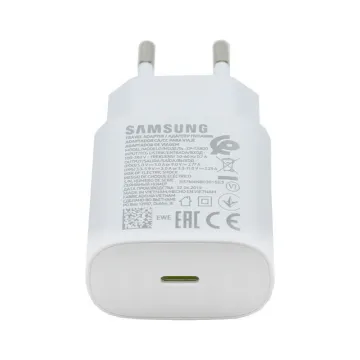 TRAVEL SAMSUNG EP-TA800EWE USB-C 5V 3A/9V 2.77A 25W WHITE BULK OR