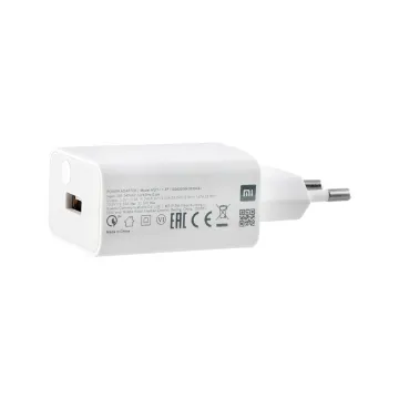 TRAVEL XIAOMI MDY-11-EP FAST USB-A 5V/3A 9V/2.23A 12V/1.67A 10V/2.25A 22.5W WHITE BULK OR