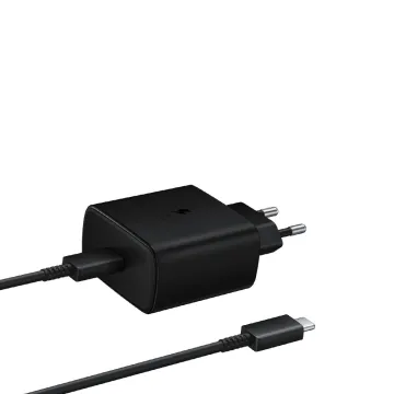 TRAVEL SAMSUNG EP-T4510XBEGEU USB-C 5V 3A/9V 2.77A/20V 2.25A 45W FAST CHARGE+USB DATA USB-C TO USB-C 5A BLACK PACKING OR