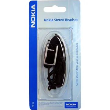 HANDS FREE STEREO NOKIA HS-23 6280/6101 BLACK PACKING OR