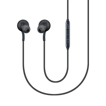 HANDS FREE STEREO SAMSUNG EO-IG955BB (AKG) G973/G975 S10 BLACK BULK OR