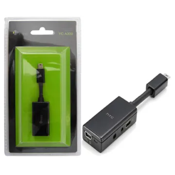HTC YA 300 P3700/P3450 (mini USB-A) AUDIO CABLE PACKING OR