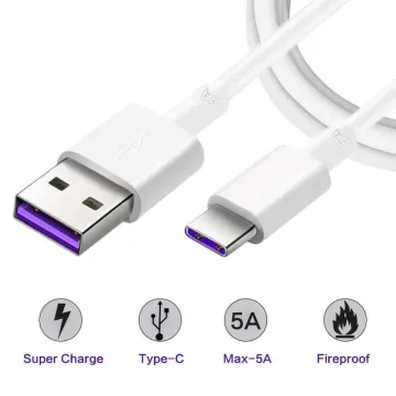 HUAWEI HL1289 USB->TYPE C 3.1 5A ΦΟΡΤΙΣΗ-DATA 1.0m WHITE BULK OR