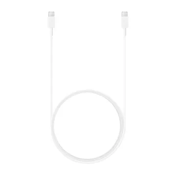 SAMSUNG EP-DX310JWEGEU TAB S8 USB-C TO USB-C ΦΟΡΤΙΣΗ-DATA 3A 1.8m WHITE PACKING OR