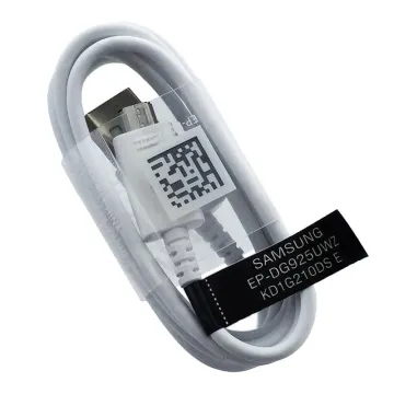 SAMSUNG EP-DG925UWE GALAXY S6 G920 USB-A ΦΟΡΤΙΣΤΗΣ-DATA WHITE BULK OR