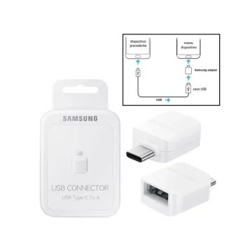 SAMSUNG UN930BWEG USB TYPE C TO USB A ΜΕΤΑΤΡΟΠΕΑΣ ΦΟΡΤΙΣΗΣ WHITE PACKING OR