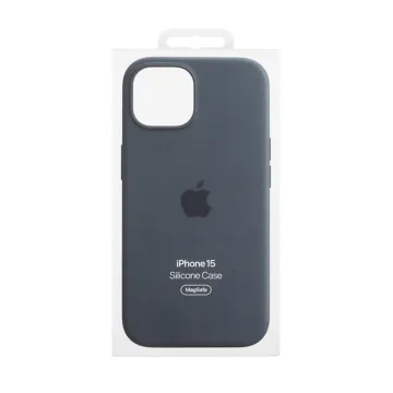 ΘΗΚΗ IPHONE 15 MT0N3ZM/A SILICONE MAGSAFE COVER STORM BLUE PACKING OR