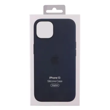 ΘΗΚΗ IPHONE 13 MM293ZM/A A2706 SILICONE COVER WITH MAGSAFE ABYSS BLUE PACKING OR