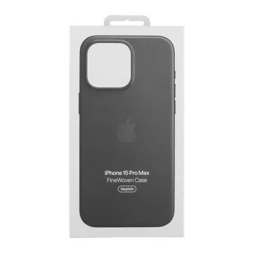 ΘΗΚΗ IPHONE 15 PRO MAX MT4V3ZM/A FINEWOVEN MAGSAFE BACK COVER BLACK PACKING OR