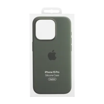 ΘΗΚΗ IPHONE 15 PRO MT1J3ZM/A SILICONE MAGSAFE CASE CYPRESS PACKING OR