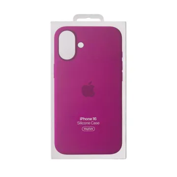 ΘΗΚΗ IPHONE 16 MYY13ZM/A SILICONE MAGSAFE CASE FUCHSIA PACKING OR