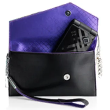 ΘΗΚΗ SONY ERICSSON (IDC-23) BLACK-PURPLE PACKING OR