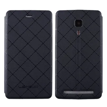 ΘΗΚΗ LEAGOO Z1 LEATHER BOOK CASE BLACK OR