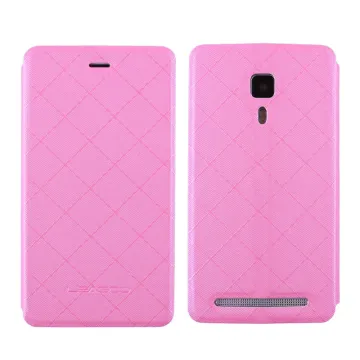 ΘΗΚΗ LEAGOO Z1 LEATHER BOOK CASE PINK OR