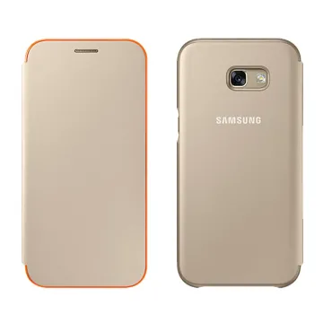ΘΗΚΗ SAMSUNG A3 2017 A320 NEON FLIP COVER EF-FA320PFEGWW GOLD PACKING OR