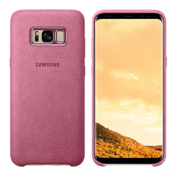 ΘΗΚΗ SAMSUNG S8 PLUS G955 ALCANTARA COVER EF-XG955APEGWW PINK PACKING OR