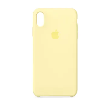 ΘΗΚΗ IPHONE XS MAX MUJR2ZM/A SILICONE COVER YELLOW MELLOW PACKING OR