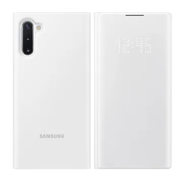 ΘΗΚΗ SAMSUNG NOTE 10 N970 LED VIEW COVER EF-NN970PWEGWW WHITE PACKING OR