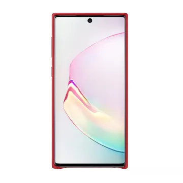 ΘΗΚΗ SAMSUNG NOTE 10 N970 LEATHER COVER EF-VN970LREGWW RED PACKING OR