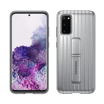 ΘΗΚΗ SAMSUNG S20 G980 PROTECTIVE STANDING COVER EF-RG980CSEGEU SILVER PACKING OR
