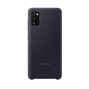 ΘΗΚΗ SAMSUNG A41 A415 SILICONE COVER EF-PA415TBEGEU BLACK PACKING OR