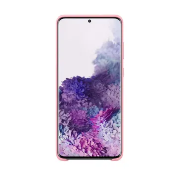 ΘΗΚΗ SAMSUNG S20 PLUS G985 SILICONE COVER EF-PG985TPEGEU PINK PACKING OR