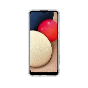 ΘΗΚΗ SAMSUNG A02s A025 6.5in SOFT CLEAR COVER EF-QA026TTEGEU WHITE PACKING OR