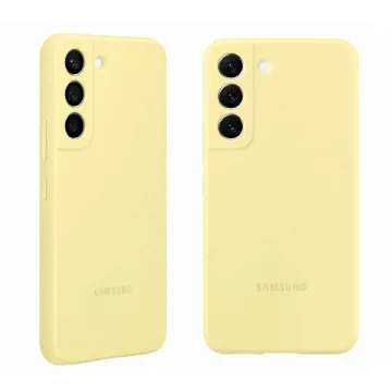 ΘΗΚΗ SAMSUNG S22 PLUS 5G S906 SILICONE COVER EF-PS906TYEGWW YELLOW PACKING OR