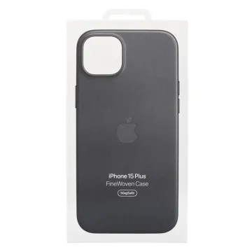 ΘΗΚΗ IPHONE 15 PLUS MT423ZM/A FINEWOVEN MAGSAFE BACK COVER BLACK PACKING OR