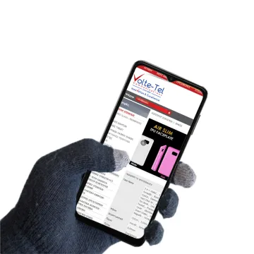 ΓΑΝΤΙΑ ΑΦΗΣ ΓΙΑ ΟΘΟΝΕΣ TOUCH BLACK VOLTE-TEL