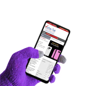ΓΑΝΤΙΑ ΑΦΗΣ ΓΙΑ ΟΘΟΝΕΣ TOUCH PURPLE VOLTE-TEL