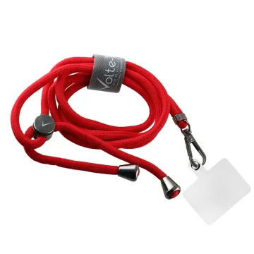 VOLTE-TEL NECK STRAP - ΛΟΥΡΑΚΙ ΛΑΙΜΟΥ ΓΙΑ ΘΗΚΕΣ ΚΟΚΚΙΝΟ VT29