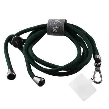 VOLTE-TEL NECK STRAP - ΛΟΥΡΑΚΙ ΛΑΙΜΟΥ ΓΙΑ ΘΗΚΕΣ ΣΚΟΥΡΟ ΠΡΑΣΙΝΟ VT09