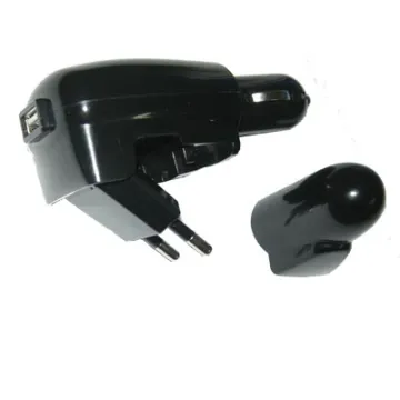 VOLTE-TEL USB DUO TRAVEL-ΦΟΡΤΙΣΤΗΣ ΑΥΤΟΚΙΝΗΤΟΥ 1500mA BLACK VTDU2