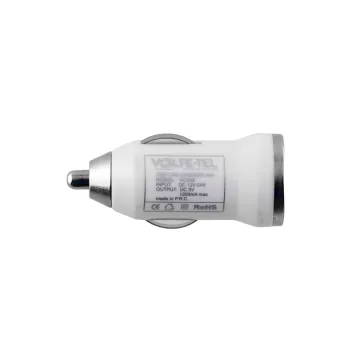 VOLTE-TEL USB-A ΦΟΡΤΙΣΤΗΣ ΑΥΤΟΚΙΝΗΤΟΥ mini VCU09 1200mA 6W WHITE