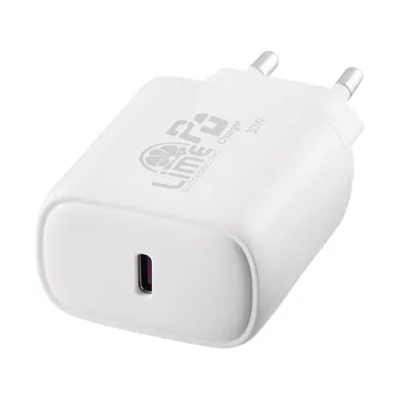LIME USB-C PD 3.0 SUPER FAST TRAVEL QC 3.0 LTC30W 5V 4.0A /9V 3.4A/12V 2.5A 30W WHITE
