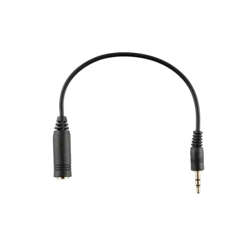 ADAPTOR ΑΠΟ FEMALE JACK 3.5mm ΣΕ MALE JACK 2.5mm
