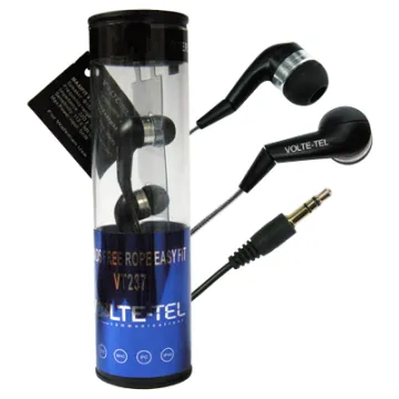 HANDS FREE MP4 ROPE EASYFIT VOLTE-TEL VT237 STEREO JACK 3.5mm (55cm)