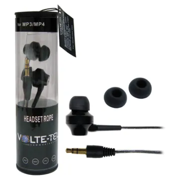 HANDS FREE MP4 ROPE EASYMAX VOLTE-TEL VT007 EXTRA BASS JACK 3.5mm(55cm)