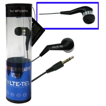 HANDS FREE MP4 ROPE EASYFIT VOLTE-TEL VT237 JACK 3.5mm (55cm)