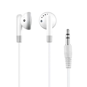 HANDS FREE MP4 WHITE STEREO JACK 3.5mm (100cm)