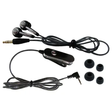 HANDS FREE NEC 400/410 ROPE VOLTE-TEL VT607+VT014 STEREO ON/OFF 2pcs BLACK