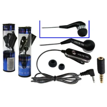 HANDS FREE NOKIA 5200/6300 ROPE VOLTE-TEL VT607+VT237+AD53 ON/OFF 2pcs BLACK