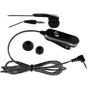 HANDS FREE SHARP GX10/GX20 ROPE VOLTE-TEL VT607+VT014 ON/OFF 2pcs BLACK