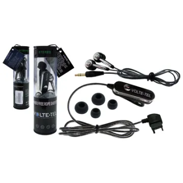 HANDS FREE SONY ERICSSON K700 ROPE VOLTE-TELVT607+VT014 STEREO ON/OFF2p BLACK