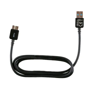 VOLTE-TEL SAMSUNG N9005 NOTE 3 MICRO USB 3 ΦΟΡΤΙΣΗΣ-DATA 1mBLACK